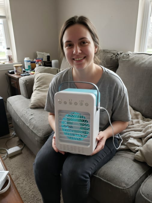 CoolJet Portable AC customer review Sophie