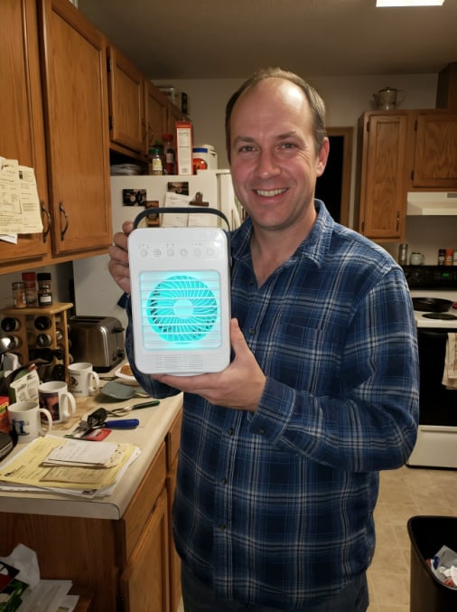 CoolJet Portable AC customer review Liam