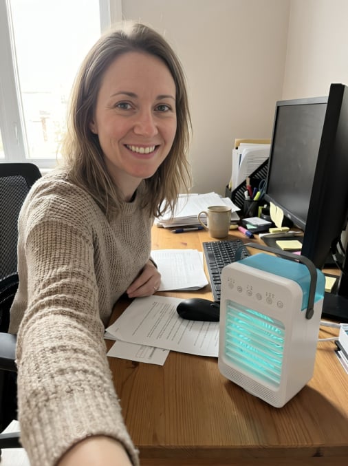 CoolJet Portable AC customer review Rachel